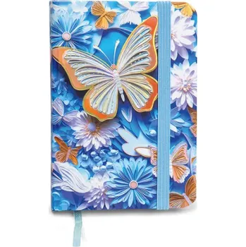 Zápisník s barevnou ořízkou 7,5 x 10,5 cm - 1404-0001