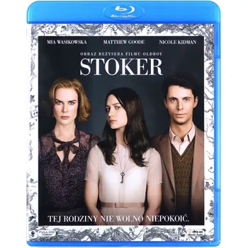 Blu-ray film STOKER BLU-RAY MIA WASIKOWSAK Blu-ray disk