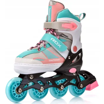 Kolečkové brusle KOLEČKOVÉ BRUSLE NASTAVITELNÉ ROX S 30-33 ABEC7 kolečka PU 80A