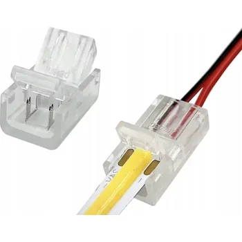 LED páska PŘÍMÁ SPOJKA PRO LED COB PÁSKY 8mm RYCHLOSPOJKA KLIK-SYSTÉM OPEN