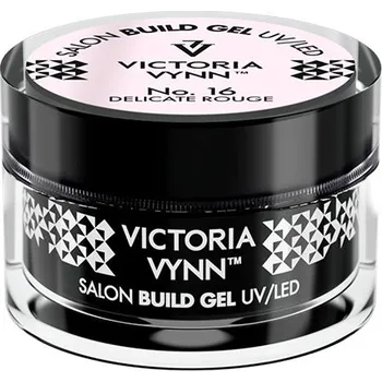 Lak na nehty Stavební gel na nehty Victoria Vynn 16 Delicate Rouge Světle růžová 50 ml