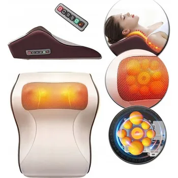 Masážní přístroj Masážní Přístroj na tělo Gordon JR6 hnědý shiatsu 24 W s funkcí vyhřívání