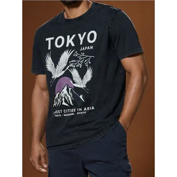 Sinsay - Tričko s krátkým rukávem - černá - 1046Z-99X - 1046Z-99X-XS