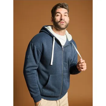 Pánské oblečení Sinsay - Mikina - námořnická modrá - 303AW-59M - 303AW-59M-XS-1