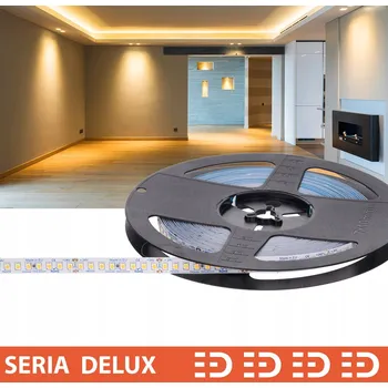 LED páska LED pásek Delux 24V 160 LED 3000K 1000lm SMD2835 se 7letou zárukou