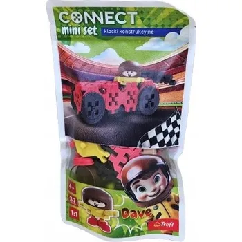 ostatní stavebnice CONNECT AUTO ZÁVODNÍ MINI SADA Stavebnice Trefl 62504 STAVEBNICE KONSTR