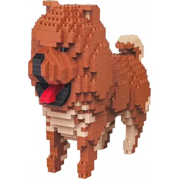 ostatní stavebnice MINI STAVEBNICE technické stavebnice CHOW CHOW DOG 800 dílů