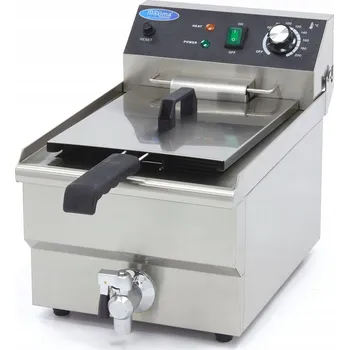fritéza Elektrická fritéza 13L s výpustným kohoutem MAXIMA 09365230