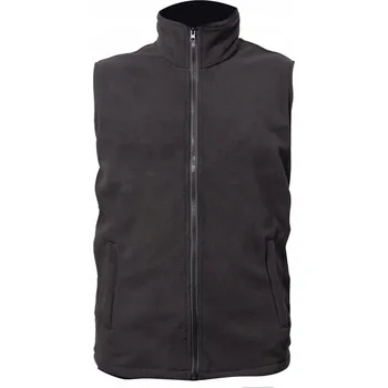 Dámská vesta FOGG FLEECOVÁ VESTA ČERNÁ - Černá 4XL.