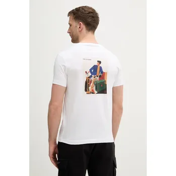 Bavlněné tričko Trussardi G0698000164N bílá 00X, vel. S