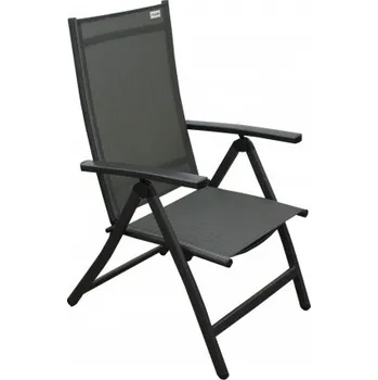 Zahradní sestava Doppler ACTIVE - křeslo polohovací káro - Zboží s drobnou vadou (N579)