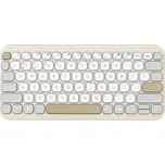 Asus KW100 KEYBOARD/BG/GE/81 klávesnice, přenos Bluetooth®, béžová, šedá, bílá