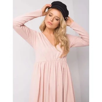 Dámské šaty Šaty RV SK 6008.19X světle růžová L