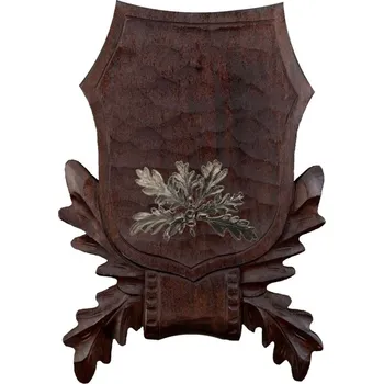 Obraz Dřevo Novák Podložka pod trofej, řezbovaná, Černá zvěř č.105/P Barva: Přírodní