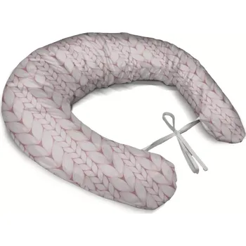 Kojící polštář Sablio Těhotenský polštář Starorůžové pletení