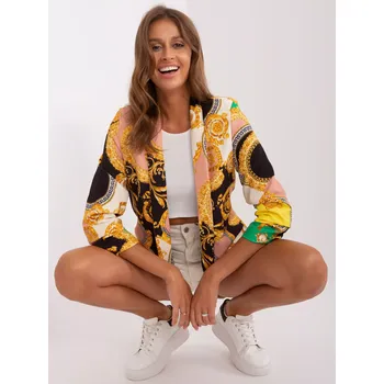 Dámské sako Námořnictvo DHJ MA 7684B 3.95P černá a béžová S