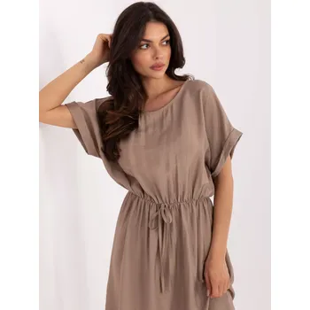 Dámské šaty MI SK šaty A63751.67 tmavě lila jedna velikost