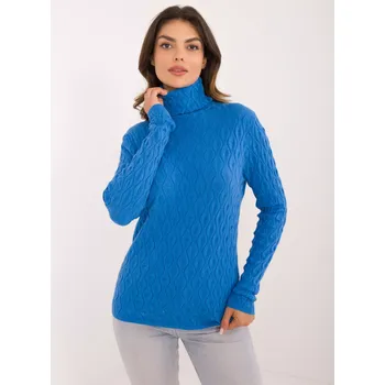 Dámský svetr Jumper AT SW 2334 2.61 modrá jedna velikost