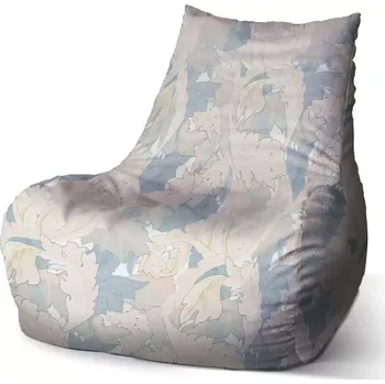 Sedací pytel Sedací vak Bean Listí - Sablio - 60 x 70 x 70 cm