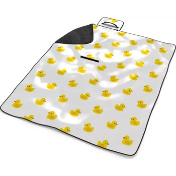 deka Sablio Plážová deka Žluté kačenky: 200x140 cm