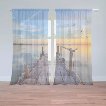 Záclona Sablio Záclony Molo a racci: 2 ks - 150x250 cm - Sablio