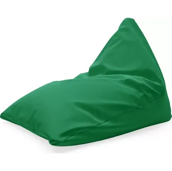 Sedací pytel Sablio Sedací vak Triangl Bledě zelená: 120 x 100 x 100 cm - Sablio