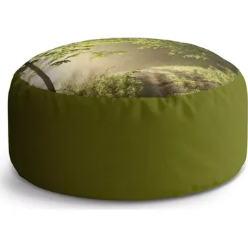 Taburet Sablio Kulatý taburet Circle Lesní cesta: 38x48 cm - Sablio