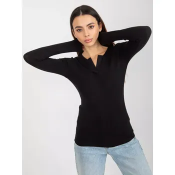 Dámská košile Dámská halenka EM BZ 784.33P černá - FPrice jedna velikost