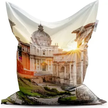 Sedací pytel Sedací vak Classic Řím Forum Romanum - Sablio - 150x100 cm