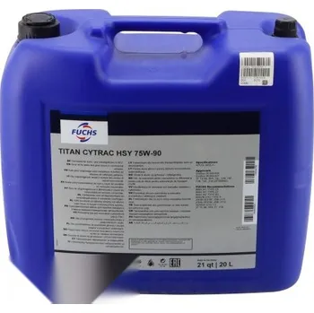 Převodový olej Olej do převodovky GL4/GL5 75W90 20 l FUCHS 600635930, , ,