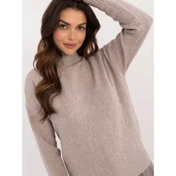 Dámský svetr Jumper AT SW 2339.54 béžový jedna velikost