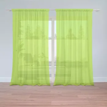 Záclona Sablio Záclony Limetková: 2 ks - 150x250 cm - Sablio