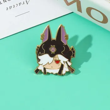 Brož Genshin impact kovový odznak kawaii | brož - Genshin Impacts Pin-366