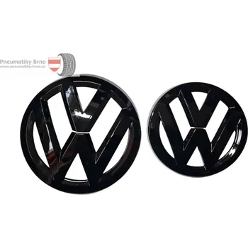Znak automobilu Krytka VW znaku/emblému Passat B7 black