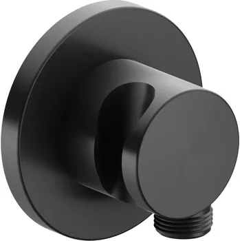 Sprchový držák Keuco IXMO - Nástěnné kolínko s držákem, černý chrom kartáčovaný 59592130001