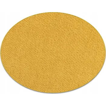 Koberec KOBEREC kulatý 100 ETON žlutý hladký jednobarevný 70645