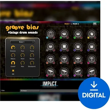 Software Impact Soundworks Groove Bias: Vintage Drum Sounds (Digitální produkt)