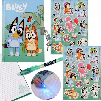 Zápisník Zápisník A5 Bluey modrý
