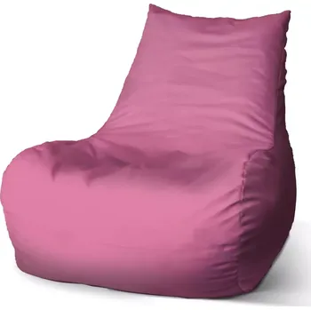 Sedací pytel Sedací vak Bean Azalkově růžová - Sablio - 60 x 70 x 70 cm