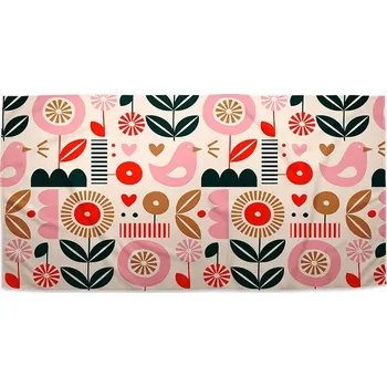 Ručník Sablio Ručník s potiskem Retro folklór - 30x50 cm