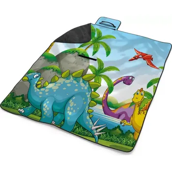 deka Sablio Plážová deka Dinosauři 3: 200x140 cm