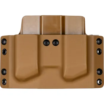 Příslušenství pro sportovní střelbu RH Holsters OWB - Walther PDP - vnější kydexové pouzdro na 2 zásobníky - plný sweatguard - coyote hnědá/coyote hnědá Umístění pouzdra: Levý bok (pravák)