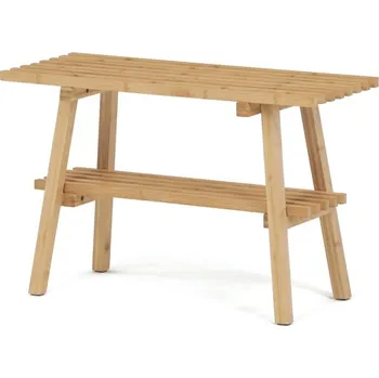 Botník Botník BELQUINZAN, 1 police, masiv bambus, přírodní odstín + vyzvednutí ZDARMA