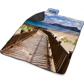 deka Sablio Plážová deka Chodníček na pláž: 200x140 cm