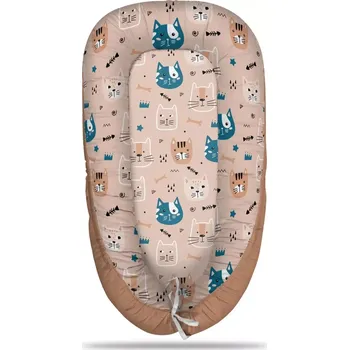 Hnízdečko pro miminko Sablio Hnízdečko pro miminko Barevné kočičky