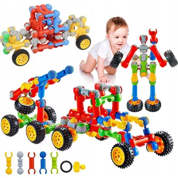 ostatní stavebnice Stavebnice Stavebnice 125 Ks pro stavbu různých modelů Hračka STEM