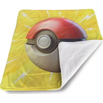 Dětská deka Sablio Dětská deka pro miminko Pokemon ball Exploze - 80x100 cm