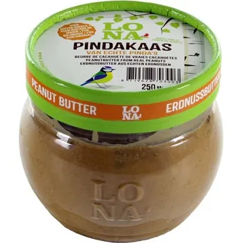 Pro ptáka Lona krmení pro ptáky arašídové máslo s kousky arašídů 250 ml