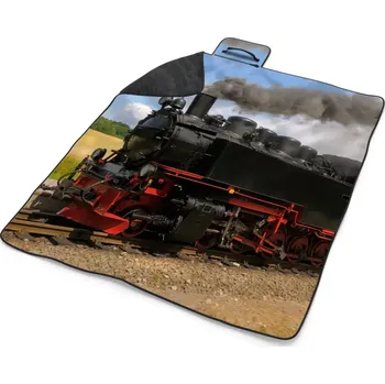 deka Sablio Plážová deka Lokomotiva 3: 200x140 cm