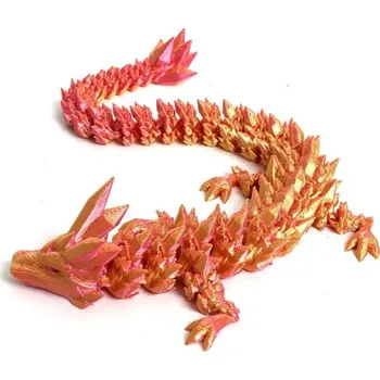 Létající drak Svítící drak s křídly 3d | luminiscenční drak, dekorace drak - G , 45CM